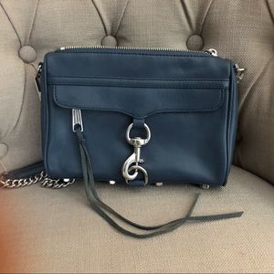 NWOT Rebecca Minikoff mini MAC Blue